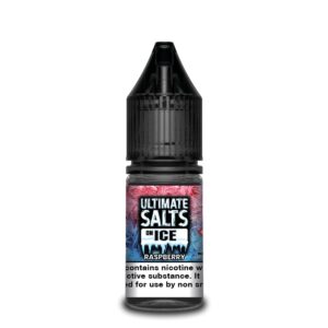RASPBERRY ON ICE 10ML NIC SALT ULTIMATE SALTS PACK OF 10
