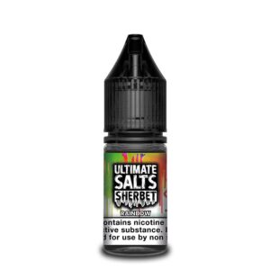 RAINBOW SHERBET 10ML NIC SALT ULTIMATE SALTS PACK OF 10