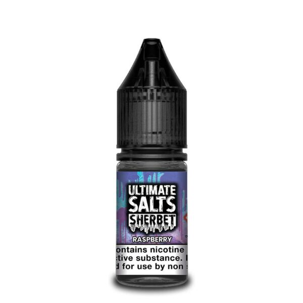 RASPBERRY SHERBET 10ML NIC SALT ULTIMATE SALTS PACK OF 10
