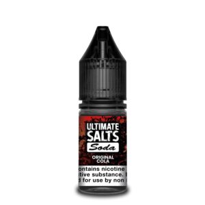 ORIGINAL COLA SODA 10ML NIC SALT ULTIMATE SALTS PACK OF 10