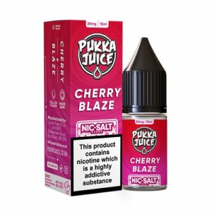 CHERRY BLAZE NIC SALT 10ML PUKKA JUICE