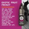 EXOTIC FRUIT FRENZY 10ML NIC SALT RIOT SQUAD - Image 2