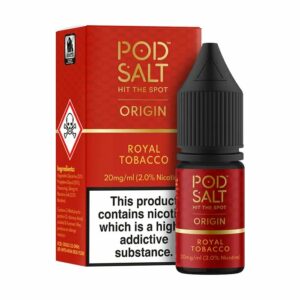 ORIGIN ROYAL TOBACCO 10ML NIC SALT POD SALT