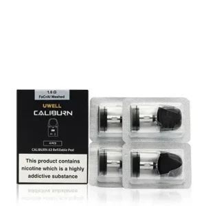 UWELL CALIBURN A3, AK3 AND AZ3 REPLACEMENT PODS (4 PACK)