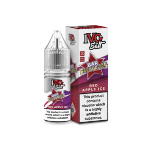 RED APPLE ICE NIC SALT 10ML IVG BAR FAVOURITES