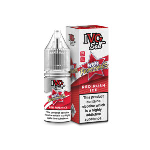 RED RUSH ICE NIC SALT 10ML IVG BAR FAVOURITES