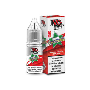 WATERMELON CHERRY NIC SALT 10ML IVG BAR FAVOURITES