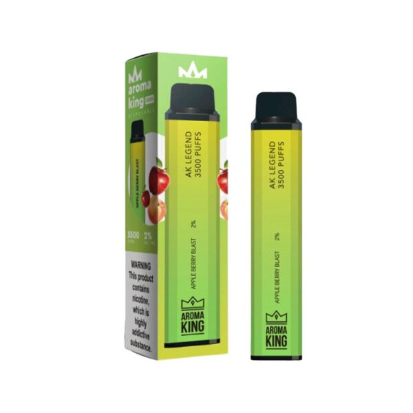 AROMA KING LEGEND 3500 DISPOSABLE VAPE KIT 20MG - Image 6