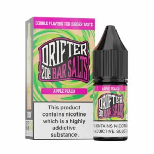 APPLE PEACH 10ML NIC SALT DRIFTER BAR SALTS