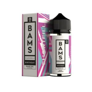 BIRTHDAY CANNOLI 100ML E LIQUID BAMS