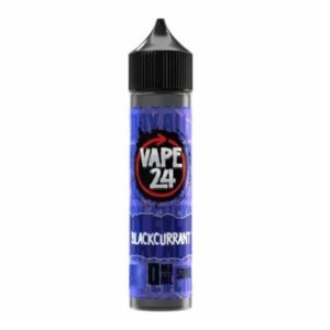 BLACKCURRANT FRUITS 50ML E LIQUID VAPE 24