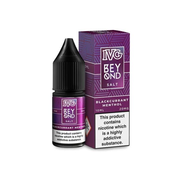 BLACKCURRANT MENTHOL 10ML NIC SALT IVG BEYOND