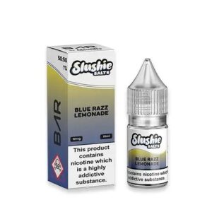 BLUE RAZZ LEMONADE 10ML NIC SALT SLUSHIE BAR SALTS