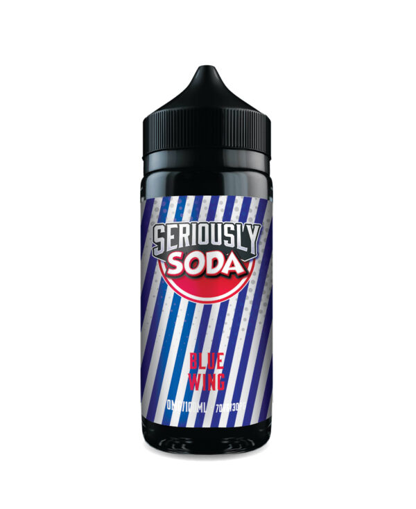BLUE WING 100ML E LIQUID SERIOUSLY SODA