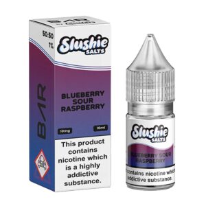 BLUEBERRY SOUR RASPBERRY 10ML NIC SALT SLUSHIE BAR SALTS