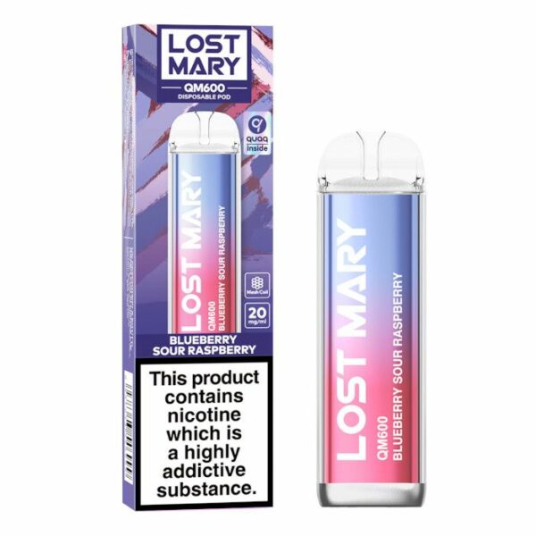 LOST MARY QM600 DISPOSABLE VAPE KIT 20MG - Image 11