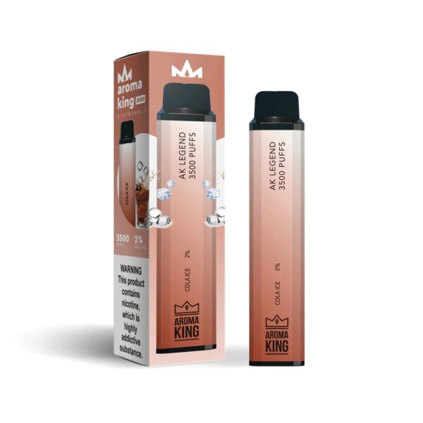 AROMA KING LEGEND 3500 DISPOSABLE VAPE KIT 20MG - Image 4
