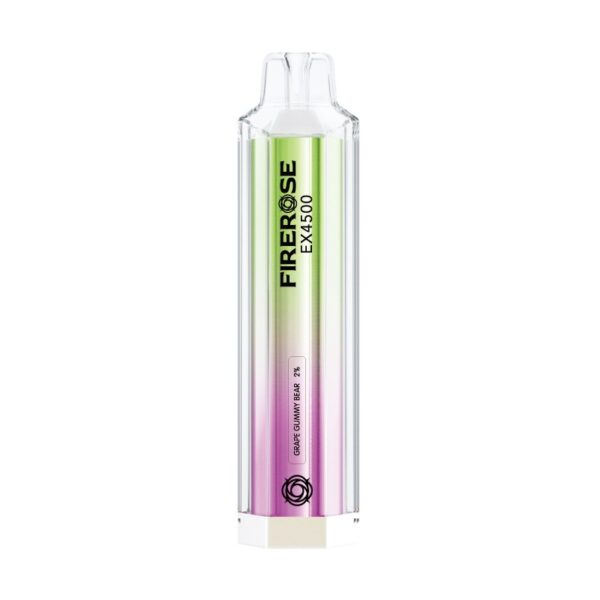 FIREROSE EX4500 DISPOSABLE VAPE KIT 20MG BY ELUX - Image 48