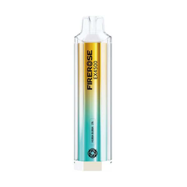 FIREROSE EX4500 DISPOSABLE VAPE KIT 20MG BY ELUX - Image 2