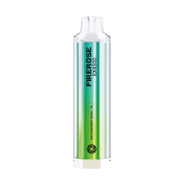 FIREROSE EX4500 DISPOSABLE VAPE KIT 20MG BY ELUX - Image 31