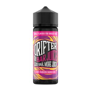 KIWI PASSION GUAVA ICE 100ML E LIQUID DRIFTER BAR JUICE