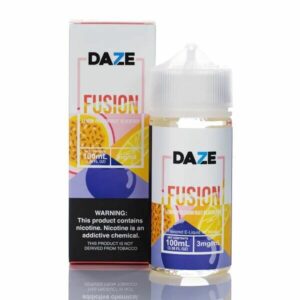 LEMON PASSIONFRUIT BLUEBERRY 100ML E LIQUID 7 DAZE FUSION