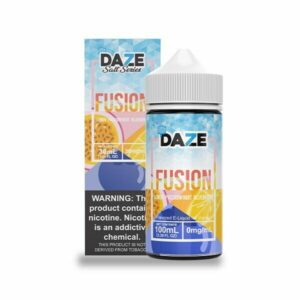LEMON PASSIONFRUIT BLUEBERRY ICED 100ML E LIQUID 7 DAZE FUSION