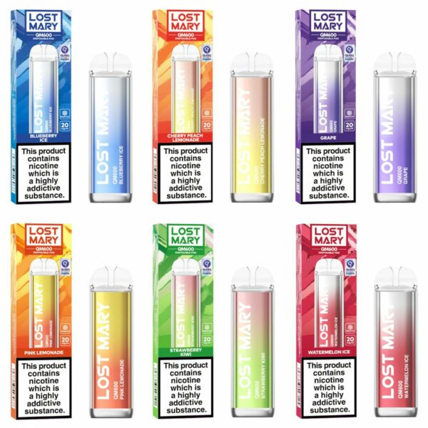 LOST MARY QM600 DISPOSABLE VAPE KIT 20MG