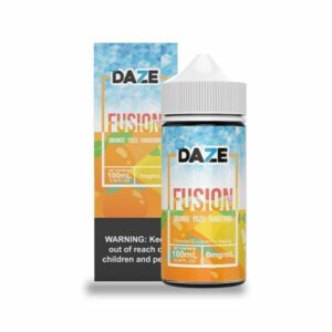 ORANGE YUZU TANGERINE ICED 100ML E LIQUID 7 DAZE FUSION