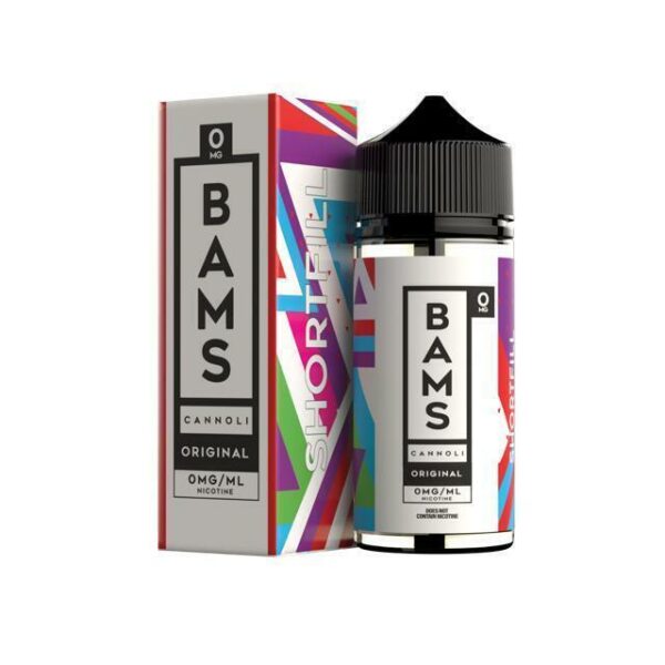 ORIGINAL CANNOLI 100ML E LIQUID BAMS