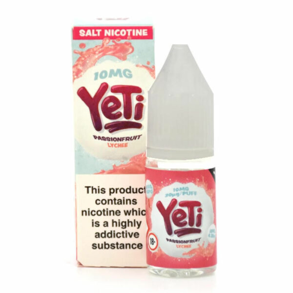 PASSIONFRUIT LYCHEE 10ML NIC SALT YETI