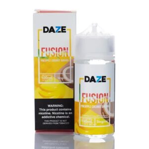 PINEAPPLE COCONUT BANANA 100ML E LIQUID 7 DAZE FUSION
