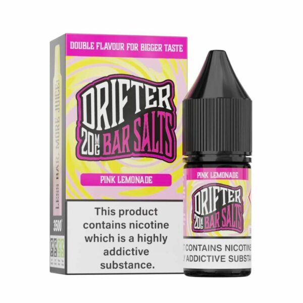 PINK LEMONADE 10ML NIC SALT DRIFTER BAR SALTS