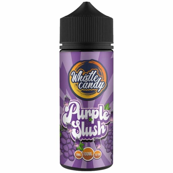 PURPLE SLUSH 100ML E LIQUID WHISTLE CANDY