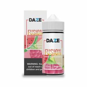 RASPBERRY GREEN APPLE WATERMELON ICED 100ML E LIQUID 7 DAZE FUSION