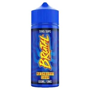 RASPBERRY SOUR 100ML E LIQUID BRUTAL
