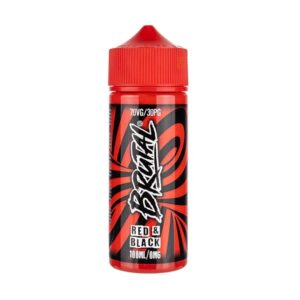 RED & BLACK 100ML E LIQUID BRUTAL