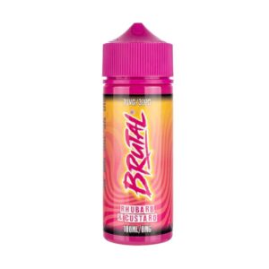 RHUBARB & CUSTARD 100ML E LIQUID BRUTAL