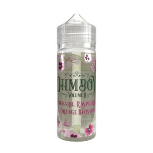 RHUBARB, RASPBERRY & ORANGE BLOSSOM VOLUME II 100ML E LIQUID OHM BOY
