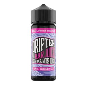 SWEET BLUEBERRY ICE 100ML E LIQUID DRIFTER BAR JUICE