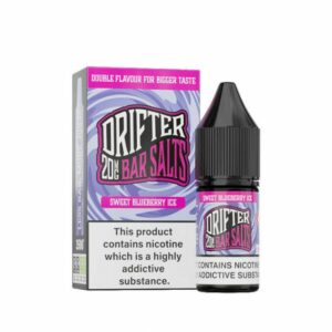 SWEET BLUEBERRY ICE 10ML NIC SALT DRIFTER BAR SALTS