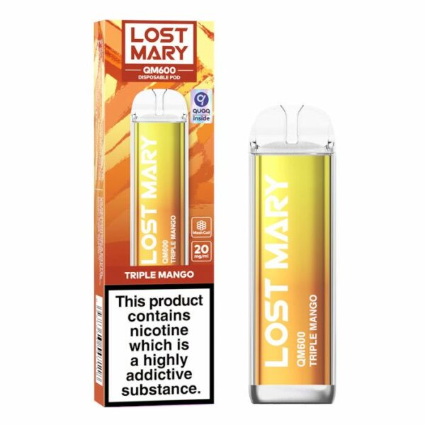 LOST MARY QM600 DISPOSABLE VAPE KIT 20MG - Image 29