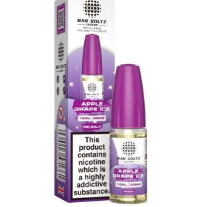 APPLE GRAPE ICE 10ML NIC SALT BAR SOLTZ LEGEND