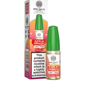APPLE PEACH 10ML NIC SALT BAR SOLTZ LEGEND