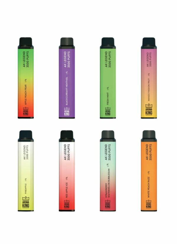 AROMA KING LEGEND 3500 DISPOSABLE VAPE KIT 0MG