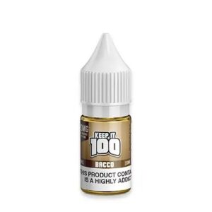 BACCO 10ML NIC SALT KEEP IT 100