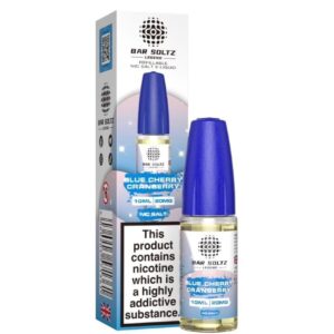BLUE CHERRY CRANBERRY 10ML NIC SALT BAR SOLTZ LEGEND