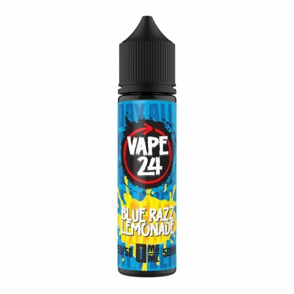 BLUE RAZZ LEMONADE 50ML E LIQUID 50/50 VAPE 24