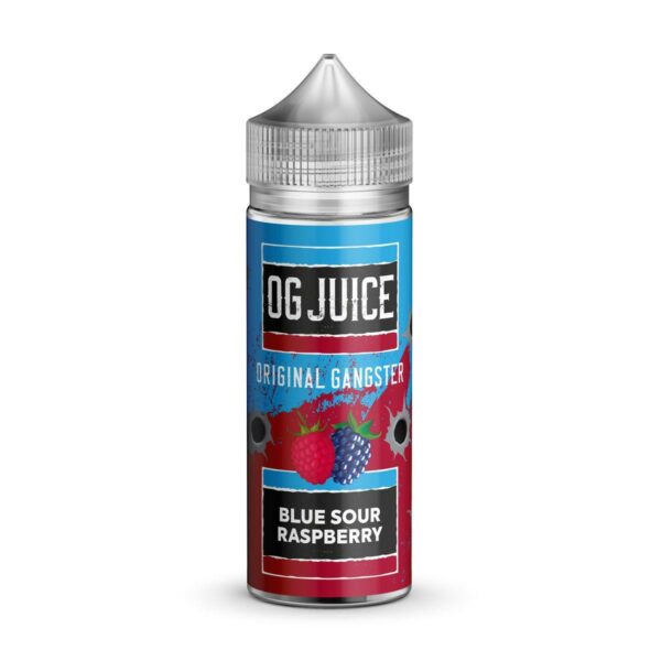 BLUE SOUR RASPBERRY 100ML E LIQUID OG JUICE