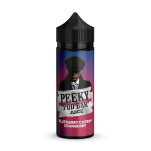 BLUEBERRY CHERRY CRANBERRY 100ML E LIQUID PEEKY POD BAR